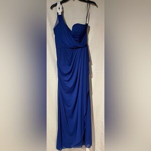 Sapphire Blue Evening Dress